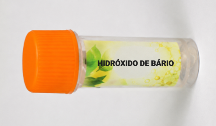 Hidróxido de Bário: Ba(OH)2 – 500 mg