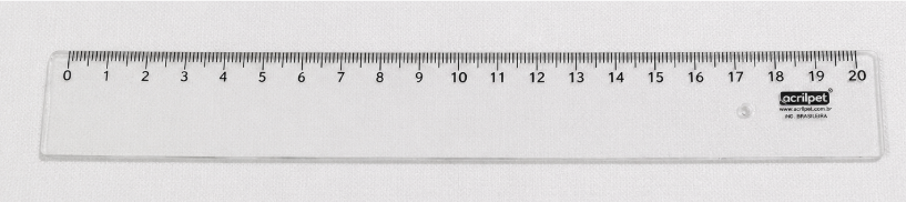 Régua 20 cm