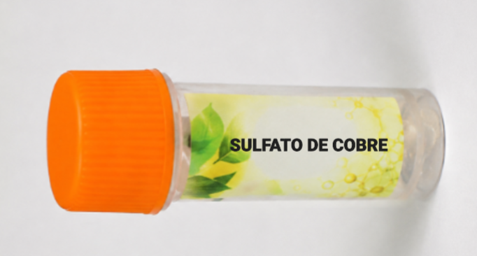 Sulfato de Cobre II: (CuSO₄·5H₂O)